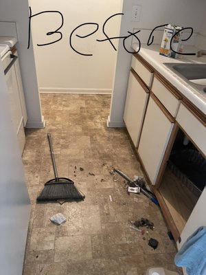 CLEANING OF VACANT APARTMENTS - These are vacant apartments that were cleaned by me. CLEANING OF VACANT APARTMENTS - These are vacant apartments that were cleaned by me.