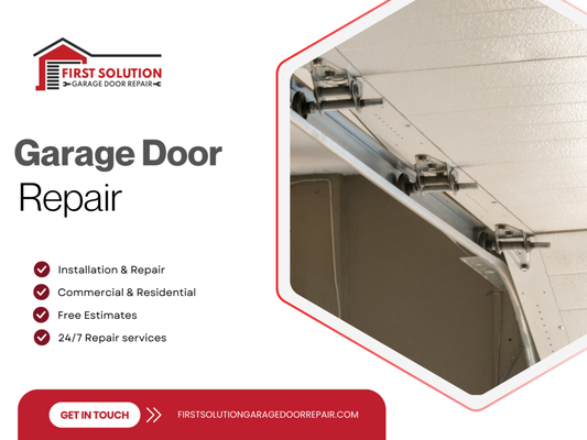 Garage Door Repair Services - When your garage door stops working, you need fast, reliable repairs you can trust. At The First Solution Garage Door Repair, we specialize in diagnosing and fixing all common issues—broken springs, off-track rollers, frayed cables, malfunctioning sensors, and more—for homeowners and businesses throughout Beaumont, CA and San Bernardino County.
Our licensed, insured technicians arrive on time, equipped with quality replacement parts and the latest tools to restore smooth, safe operation in a single visit. Every repair includes a complimentary safety inspection and lubrication to prevent future breakdowns.
With 24/7 emergency service, transparent, up-front pricing, and a satisfaction guarantee, First Solution is your go-to partner for hassle-free garage door repairs. Contact us today for a free estimate and experience why our customers rely on us for prompt, professional service. Garage Door Repair Services - When your garage door stops working, you need fast, reliable repairs you can trust. At The First Solution Garage Door Repair, we specialize in diagnosing and fixing all common issues—broken springs, off-track rollers, frayed cables, malfunctioning sensors, and more—for homeowners and businesses throughout Beaumont, CA and San Bernardino County.
Our licensed, insured technicians arrive on time, equipped with quality replacement parts and the latest tools to restore smooth, safe operation in a single visit. Every repair includes a complimentary safety inspection and lubrication to prevent future breakdowns.
With 24/7 emergency service, transparent, up-front pricing, and a satisfaction guarantee, First Solution is your go-to partner for hassle-free garage door repairs. Contact us today for a free estimate and experience why our customers rely on us for prompt, professional service.