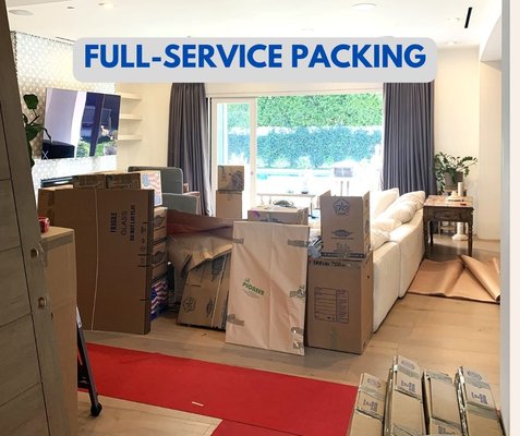 Full-Service Packing - No two moves are alike, and that’s why SafeWay Moving offers a range of packing options tailored to your unique requirements. Our seasoned move experts collaborate with you to design a personalized moving plan, allowing you to unwind and let us handle the heavy lifting. The advantages of professional packers are plentiful – regain control of your time and routine, bid farewell to weeks spent sorting, searching for supplies, and meticulous wrapping. Full-Service Packing - No two moves are alike, and that’s why SafeWay Moving offers a range of packing options tailored to your unique requirements. Our seasoned move experts collaborate with you to design a personalized moving plan, allowing you to unwind and let us handle the heavy lifting. The advantages of professional packers are plentiful – regain control of your time and routine, bid farewell to weeks spent sorting, searching for supplies, and meticulous wrapping.