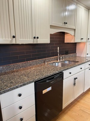Backsplash Cape Elizabeth, Maine - Installed beautiful backsplash in Cape Elizabeth, Maine. Backsplash Cape Elizabeth, Maine - Installed beautiful backsplash in Cape Elizabeth, Maine.