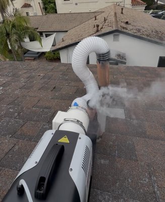 Smoke Test for Rodent Control: What Is This Service? - A smoke test in the context of rodent control is a method used to detect entry points that rodents (like rats or mice) might use to access a building. Here’s how it works:
How it works: A non-toxic, visible smoke is blown through plumbing lines, vents, or other suspected access points within a structure.
Purpose: The smoke will emerge from cracks, holes, or gaps that rodents could use to get inside. This allows pest control professionals to identify hidden openings that need to be sealed.
Result: Once all rodent entry points are identified through the smoke escape, technicians can effectively close them off, reducing the likelihood of future infestations.
Key points:
No harmful chemicals are used—just harmless, visual smoke.
The service is most common in structures with persistent rodent problems, where the entry points are not obvious.
It’s a diagnostic tool rather than a direct extermination service.
If you need more details or want Yelp business listings that offer this service, just let me know! Smoke Test for Rodent Control: What Is This Service? - A smoke test in the context of rodent control is a method used to detect entry points that rodents (like rats or mice) might use to access a building. Here’s how it works:
How it works: A non-toxic, visible smoke is blown through plumbing lines, vents, or other suspected access points within a structure.
Purpose: The smoke will emerge from cracks, holes, or gaps that rodents could use to get inside. This allows pest control professionals to identify hidden openings that need to be sealed.
Result: Once all rodent entry points are identified through the smoke escape, technicians can effectively close them off, reducing the likelihood of future infestations.
Key points:
No harmful chemicals are used—just harmless, visual smoke.
The service is most common in structures with persistent rodent problems, where the entry points are not obvious.
It’s a diagnostic tool rather than a direct extermination service.
If you need more details or want Yelp business listings that offer this service, just let me know!