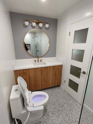 Bathroom remodeling - Another successful bathroom upgrade... a modern look is always fun.. it just gives you that hotel feeling you want so much. Bathroom remodeling - Another successful bathroom upgrade... a modern look is always fun.. it just gives you that hotel feeling you want so much.