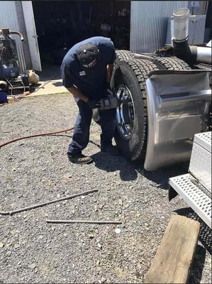 Semi Truck Tire Rescue – Mobile Emergency Service - Our mobile team provided emergency roadside tire rescue for a stranded semi truck, delivering fast and reliable tire replacement right on site. We’re equipped to handle heavy-duty vehicles and get commercial drivers back on the road safely with minimal downtime. R&A Mobile Tire Service specializes in quick responses, expert repairs, and professional service for trucks of all sizes, anywhere you need us. Semi Truck Tire Rescue – Mobile Emergency Service - Our mobile team provided emergency roadside tire rescue for a stranded semi truck, delivering fast and reliable tire replacement right on site. We’re equipped to handle heavy-duty vehicles and get commercial drivers back on the road safely with minimal downtime. R&A Mobile Tire Service specializes in quick responses, expert repairs, and professional service for trucks of all sizes, anywhere you need us.
