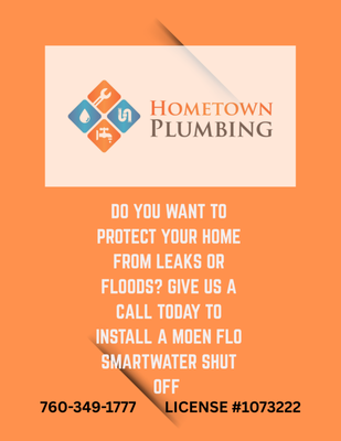 Moen Flo Smart Water Shut Off - Is your home insurance requiring a leak detection device? 💧 Or are you just looking to protect your home from costly water damage? 🏠 Here’s one of the Moen Flo systems we installed recently — it's a smart, reliable way to monitor your water usage and catch leaks before they become a disaster! 🛠️ Whether you need it for peace of mind or to meet insurance requirements, Hometown Plumbing has you covered. 💪 Call us today to schedule your install! 📞 Moen Flo Smart Water Shut Off - Is your home insurance requiring a leak detection device? 💧 Or are you just looking to protect your home from costly water damage? 🏠 Here’s one of the Moen Flo systems we installed recently — it's a smart, reliable way to monitor your water usage and catch leaks before they become a disaster! 🛠️ Whether you need it for peace of mind or to meet insurance requirements, Hometown Plumbing has you covered. 💪 Call us today to schedule your install! 📞