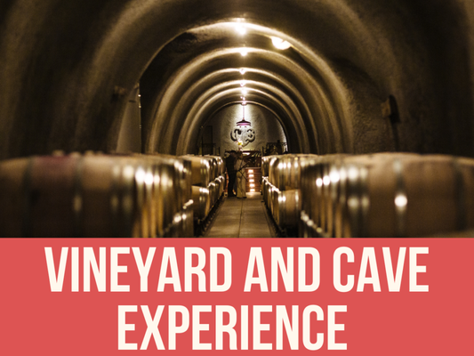 Vineyard and Cave Experience - Picture this: you are exploring the underground world of Gundlach Bundschu in our wine caves and organic vineyards. First, your lovely wine educator will guide you through a tasting of our organically grown estate wines, while you explore every crevice of our wine cave and hear legendary stories of the Bundschu family’s deep roots in California winemaking history. Then, weather permitting, your walk will venture outside the back cave doors to learn more about our organically farmed vineyard, sheep, old vines, and sustainability practices. The tour culminates in a tasting of our Vintage Reserve Cabernet in our majestic cave dining room. Epic, right? Yeah, we think so, too. Vineyard and Cave Experience - Picture this: you are exploring the underground world of Gundlach Bundschu in our wine caves and organic vineyards. First, your lovely wine educator will guide you through a tasting of our organically grown estate wines, while you explore every crevice of our wine cave and hear legendary stories of the Bundschu family’s deep roots in California winemaking history. Then, weather permitting, your walk will venture outside the back cave doors to learn more about our organically farmed vineyard, sheep, old vines, and sustainability practices. The tour culminates in a tasting of our Vintage Reserve Cabernet in our majestic cave dining room. Epic, right? Yeah, we think so, too.