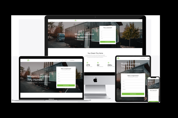 ARK Developers (Local Tiny Home Company) - A local Sacramento-based company called ARK Developers reached out to have us create a website. We worked closely with their team to set everything up from design, development, custom emails, etc. We took care of every aspect that they wanted and adjusted on the go even after project completion. We maintain their website today. Whenever they want something adjusted, added, or removed we are always there (24/7) even past our business hours. ARK Developers (Local Tiny Home Company) - A local Sacramento-based company called ARK Developers reached out to have us create a website. We worked closely with their team to set everything up from design, development, custom emails, etc. We took care of every aspect that they wanted and adjusted on the go even after project completion. We maintain their website today. Whenever they want something adjusted, added, or removed we are always there (24/7) even past our business hours.