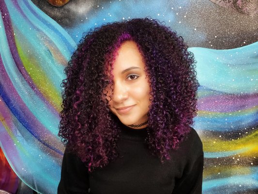 Curly Hair - This is our specialty. Curls, coils, blowouts, afros, braids, natural hair. Curly Hair - This is our specialty. Curls, coils, blowouts, afros, braids, natural hair.