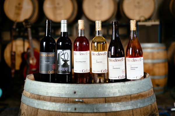 🍇🍷 WINE - Based in the Santa Cruz, California wine region, we have access to some of the most distinctive grapes in the world. We source ours from central coast viticulturists (grape-growers) dedicated to meticulous farming practices.
We believe that wines should be an honest representation of the time and place where the grapes were harvested. Our wines are made with grapes harvested at a lower brix level, resulting in lower alcohol wines, and rely solely on wild, native yeast to facilitate fermentation, rather than using commercial yeast preferred by most winemakers. The result is truly complex and distinctive wines that showcase the subtle changes in the grapes of each vintage.
As an urban winery, we’re not limited in the grapes we use. We often experiment with different taste profiles while remaining true to Old World styles. Visit us again to discover something new.
Our white wines include a collection of Chardonnays made from grapes sourced from both the Santa Cruz Mountains AVA and Monterey County AVA. In addition, we make a lovely dry local Pinot Gris and a Sauvignon Blanc hailing from the Paso Robles AVA.
We have two labels we produce our red wines under. Our classic Stockwell Cellars label and the Casa del Herrero label, which in Spanish means house of the blacksmith and pays homage to our winemaker's first craft as a steel fabricator. Between the two labels we produce a large variety of red wines made from grapes sourced from several American Viticulture Areas, including the Santa Cruz Mountains, Monterey, Paso Robles, and Santa Clara Valley.
We look forward to kicking off spring every year with the release of our latest Rosé, Saignée and Orange wines. Our Orange wine is made from the Pinot Grigio grape. We call this wine our Pinot Grigio Ramato; ramato means copper in Italian and refer to this wine's beautiful color. These wines are always a big hit! 🍇🍷 WINE - Based in the Santa Cruz, California wine region, we have access to some of the most distinctive grapes in the world. We source ours from central coast viticulturists (grape-growers) dedicated to meticulous farming practices.
We believe that wines should be an honest representation of the time and place where the grapes were harvested. Our wines are made with grapes harvested at a lower brix level, resulting in lower alcohol wines, and rely solely on wild, native yeast to facilitate fermentation, rather than using commercial yeast preferred by most winemakers. The result is truly complex and distinctive wines that showcase the subtle changes in the grapes of each vintage.
As an urban winery, we’re not limited in the grapes we use. We often experiment with different taste profiles while remaining true to Old World styles. Visit us again to discover something new.
Our white wines include a collection of Chardonnays made from grapes sourced from both the Santa Cruz Mountains AVA and Monterey County AVA. In addition, we make a lovely dry local Pinot Gris and a Sauvignon Blanc hailing from the Paso Robles AVA.
We have two labels we produce our red wines under. Our classic Stockwell Cellars label and the Casa del Herrero label, which in Spanish means house of the blacksmith and pays homage to our winemaker's first craft as a steel fabricator. Between the two labels we produce a large variety of red wines made from grapes sourced from several American Viticulture Areas, including the Santa Cruz Mountains, Monterey, Paso Robles, and Santa Clara Valley.
We look forward to kicking off spring every year with the release of our latest Rosé, Saignée and Orange wines. Our Orange wine is made from the Pinot Grigio grape. We call this wine our Pinot Grigio Ramato; ramato means copper in Italian and refer to this wine's beautiful color. These wines are always a big hit!