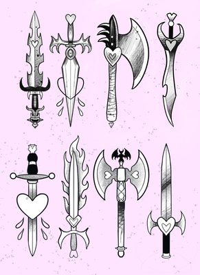 Valentine’s day flash special! - These designs $250 each all February! Message to inquire.