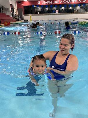 "Amazing location, nice and super clean water". Yoli C. - Amazing location, nice and super clean water!
I have been taking my 2 1/2 years old daughter for swimming lessons and she loved them, she has been learning a lot and it's not afraid to be inside the pool anymore.
Her teacher Cristina is the best. "Amazing location, nice and super clean water". Yoli C. - Amazing location, nice and super clean water!
I have been taking my 2 1/2 years old daughter for swimming lessons and she loved them, she has been learning a lot and it's not afraid to be inside the pool anymore.
Her teacher Cristina is the best.