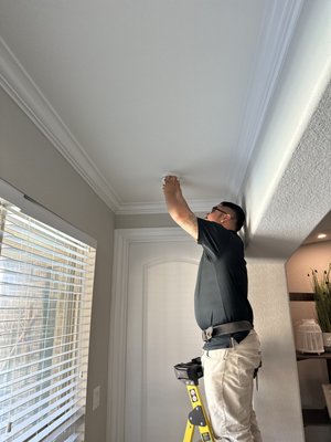 Fans/Smoke Detectors - Enhance your home's comfort and safety with our ceiling fan and smoke detector installation service. Fans/Smoke Detectors - Enhance your home's comfort and safety with our ceiling fan and smoke detector installation service.