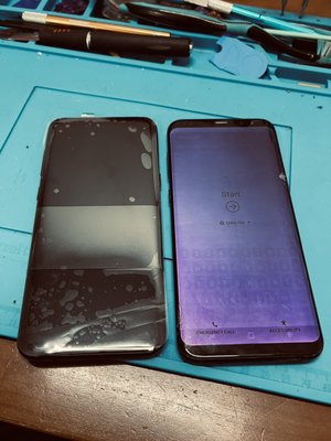 Galaxy S8+ Screen and frame replacement - These pictures show the complete tear down and rebuild process of Galaxy S8+ screen replacement. Galaxy S8+ Screen and frame replacement - These pictures show the complete tear down and rebuild process of Galaxy S8+ screen replacement.