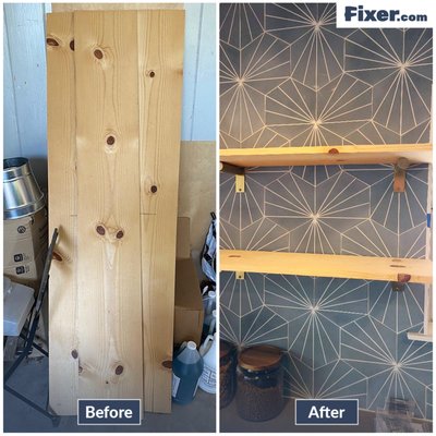 Hanging & Mounting - We can hang or mount just about anything, from a new TV to mirrors, artwork, shelves, blinds, and more. Happy to help.