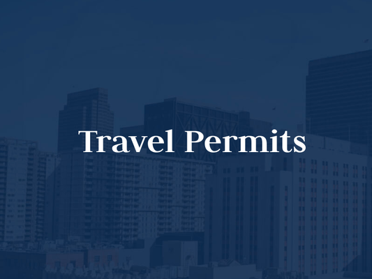 Travel Permits - Travel Permits