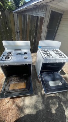 Out with the old in with the new! - The customer had a rental property that needed an appliance change this was handled within an hour and a half. Out with the old in with the new! - The customer had a rental property that needed an appliance change this was handled within an hour and a half.