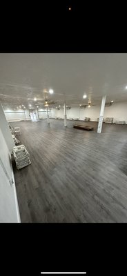 Commercial Flooring Install - Flooring install for a 4,400 sq ft commercial building.