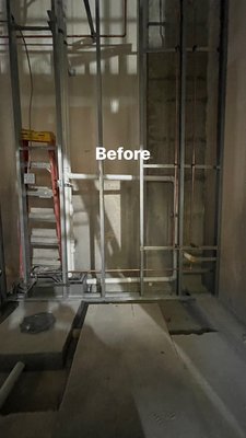 Before and after bathroom rough - They wanted to add a bathroom and laundry to this property without making any costly alterations to the buildings slab. We said no problem! There are hundreds of innovative pumps that can get fixtures just about anywhere. Give us a call today Before and after bathroom rough - They wanted to add a bathroom and laundry to this property without making any costly alterations to the buildings slab. We said no problem! There are hundreds of innovative pumps that can get fixtures just about anywhere. Give us a call today