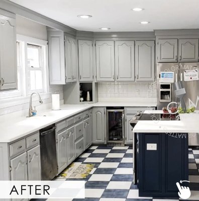 Interior Painting Services - Our house painters are highly experienced with painting home interiors. We’ll get the job done efficiently, and get you back using your interior living spaces quickly. We use environmentally-safe lead-free, latex-based paints on all home interior surfaces.
Before we begin any project, whether it be painting your walls, installing drywall, or refinishing your kitchen cabinets or doors, we prepare the surface to be treated, as well as completely mask and cover the areas that will NOT be treated. When the project is finished, we clean-up the job site and remove all materials.
We treat your home with the same respect that we do our own! Contact us today to get started. Interior Painting Services - Our house painters are highly experienced with painting home interiors. We’ll get the job done efficiently, and get you back using your interior living spaces quickly. We use environmentally-safe lead-free, latex-based paints on all home interior surfaces.
Before we begin any project, whether it be painting your walls, installing drywall, or refinishing your kitchen cabinets or doors, we prepare the surface to be treated, as well as completely mask and cover the areas that will NOT be treated. When the project is finished, we clean-up the job site and remove all materials.
We treat your home with the same respect that we do our own! Contact us today to get started.