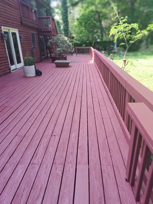 Recent Deck Restoration Projects - Deck was Restored with new deck boards and new modern Aluminum Railing Recent Deck Restoration Projects - Deck was Restored with new deck boards and new modern Aluminum Railing