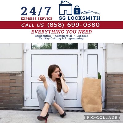Lockout- House￼ - apartment - door ￼ - House lockout