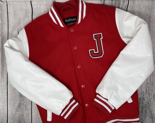 Letterman Jacket - Custom Letterman jacket with last name and number. Letterman Jacket - Custom Letterman jacket with last name and number.