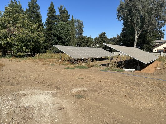 Country Ground Mount - This Project was located in the country next to an orchard. The 56 panels were very dirty.
Utilizing my RO/DI system I was able to efficiently clean and restore the production and efficiency lost. Country Ground Mount - This Project was located in the country next to an orchard. The 56 panels were very dirty.
Utilizing my RO/DI system I was able to efficiently clean and restore the production and efficiency lost.