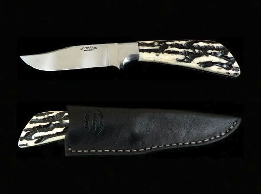 Knives for Sale - Let me tell you why I use almost exclusively CPM S30V blade steel.
When it was first available to me in 2004, I asked a company representative how hard it should be tempered to. He said 61 Rc. However, when that hard I had a problem with about 1/16” of the blade tip breaking off. So, I went with 60 Rc and that seemed to fix the tip break Knives for Sale - Let me tell you why I use almost exclusively CPM S30V blade steel.
When it was first available to me in 2004, I asked a company representative how hard it should be tempered to. He said 61 Rc. However, when that hard I had a problem with about 1/16” of the blade tip breaking off. So, I went with 60 Rc and that seemed to fix the tip break