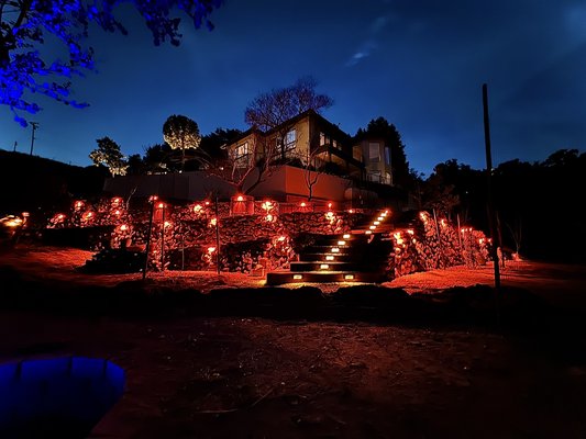 Lighting system - Enjoy your garden during the night as well