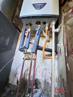 Tankless Water Heater, Taken Care Of in Truckee - A tankless water heater in the Truckee basin, taken care of and set up for a mountain winter. We insulated the hot and cold lines, checked the connections, and left the system running clean. Flat-rate pricing and a real person on the other end of the phone.
CA CSLB 1149344
Call or text: 530-587-0733
Email: service@brimerplumbing.com Tankless Water Heater, Taken Care Of in Truckee - A tankless water heater in the Truckee basin, taken care of and set up for a mountain winter. We insulated the hot and cold lines, checked the connections, and left the system running clean. Flat-rate pricing and a real person on the other end of the phone.
CA CSLB 1149344
Call or text: 530-587-0733
Email: service@brimerplumbing.com
