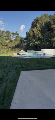 Westlake Village Remodel - This project was a full exterior transformation of an outdated property. We removed all existing red brick throughout the home and replaced it with modern dark black brick for a clean, contemporary look.
The retaining walls were re-stuccoed, all new irrigation was installed, and fresh Marathon sod was laid throughout. Star jasmine was planted along the walls to soften the space and add long-term greenery.
The result was a complete curb-appeal upgrade that significantly increased the overall value and presence of the property. Westlake Village Remodel - This project was a full exterior transformation of an outdated property. We removed all existing red brick throughout the home and replaced it with modern dark black brick for a clean, contemporary look.
The retaining walls were re-stuccoed, all new irrigation was installed, and fresh Marathon sod was laid throughout. Star jasmine was planted along the walls to soften the space and add long-term greenery.
The result was a complete curb-appeal upgrade that significantly increased the overall value and presence of the property.