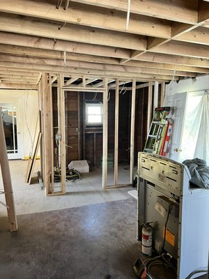 House renovations - Renovations of of single family home
Removal of interior wall for more natural light
Remodeling living and dining room House renovations - Renovations of of single family home
Removal of interior wall for more natural light
Remodeling living and dining room