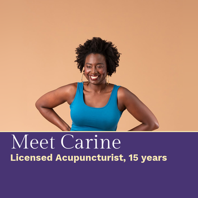 Meet Carine - Carine Camara is a licensed acupuncturist with 15 years of clinical experience, practicing in downtown Lafayette. Book online through Jane App.