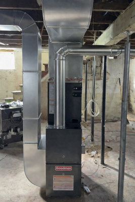 High-Efficient Furnace Installation - Twin Cities MN - This project involved replacing an older, inefficient furnace with a new high-efficiency system to improve comfort, reliability, and energy savings. The existing unit was outdated and showing signs of wear, which can lead to higher utility bills and unexpected breakdowns during Minnesota’s cold winters.
Our team removed the old furnace, installed a new high-efficiency gas furnace, updated venting connections, completed proper gas line hookups, and tested airflow and system performance to ensure safe and reliable operation.
A properly installed furnace can significantly improve heating performance, reduce energy costs, and provide dependable comfort throughout the Twin Cities heating season.
Modern Plumbing & Heating is licensed and insured, proudly serving homeowners throughout the Twin Cities and surrounding Minnesota communities for professional furnace installation and replacement services. High-Efficient Furnace Installation - Twin Cities MN - This project involved replacing an older, inefficient furnace with a new high-efficiency system to improve comfort, reliability, and energy savings. The existing unit was outdated and showing signs of wear, which can lead to higher utility bills and unexpected breakdowns during Minnesota’s cold winters.
Our team removed the old furnace, installed a new high-efficiency gas furnace, updated venting connections, completed proper gas line hookups, and tested airflow and system performance to ensure safe and reliable operation.
A properly installed furnace can significantly improve heating performance, reduce energy costs, and provide dependable comfort throughout the Twin Cities heating season.
Modern Plumbing & Heating is licensed and insured, proudly serving homeowners throughout the Twin Cities and surrounding Minnesota communities for professional furnace installation and replacement services.