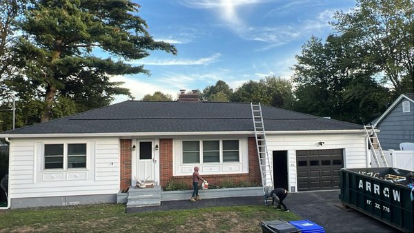 Roof Replacement - This is a home that had a brand new roof installed