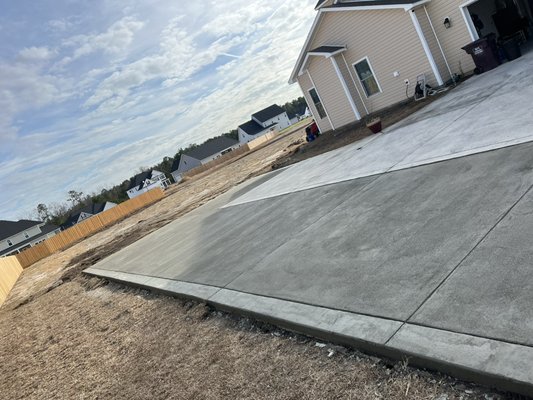 Recent concrete and painting projects. - We added concrete to extended a driveway. The other pictures were of a before and after of an exterior painting job. Recent concrete and painting projects. - We added concrete to extended a driveway. The other pictures were of a before and after of an exterior painting job.