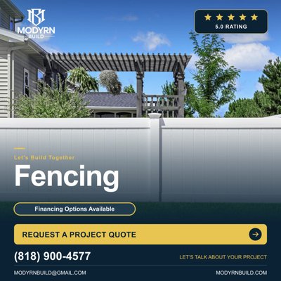 Fencing Installation Projects - New fencing installation Fencing Installation Projects - New fencing installation