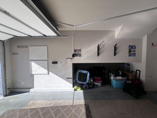 Garage Clear Out - We completed a full garage clean-out that included boxes, wood, and glass. The client kept a few items they wanted, and we hauled away the rest. Once everything was cleared, we finished by sweeping the garage so the space was left clean and ready to use.