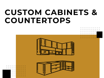 Custom Cabinets & Countertops - T&L Properties Group partners with trusted, quality contractors to deliver expert cabinet installation and beautiful countertop upgrades for kitchens and bathrooms in Marietta. We ensure every project uses top materials and skilled craftsmanship, resulting in stylish, lasting renovations for your home or investment property.