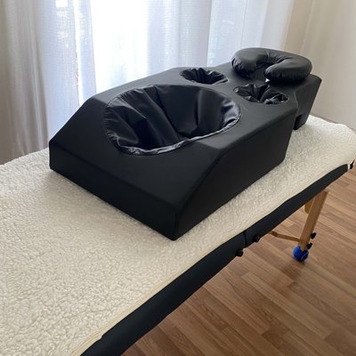 Prenatal Massage Facedown and Side Lying - Prenatal Massage Facedown and Side Lying. Moms to be can receive pain relief. De-myth prenatal massage with out pressure.