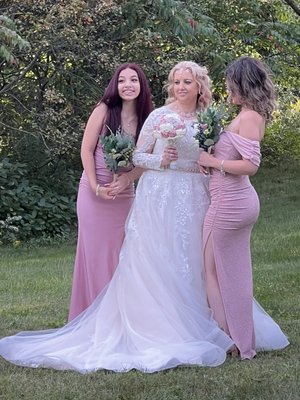 All the alterations we done pasted - Elegant Tailor and Design specializes in expert wedding dress alterations that will make your wedding gown fit perfectly and be the dress of your dreams! Visit us in Dracut, MA, and let us give you an impeccable fit and style for your wedding day.