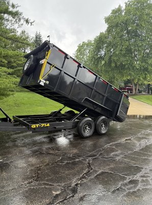 Dump trailer hauling - We offer dump trailer hauling. We can load or you can load yourself. We offer our trailers for demolition projects, hoarded houses, big piles of junk, and more!!! Dump trailer hauling - We offer dump trailer hauling. We can load or you can load yourself. We offer our trailers for demolition projects, hoarded houses, big piles of junk, and more!!!