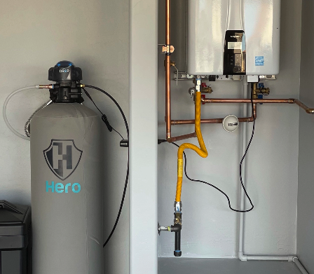 Tankless Water Heaters - Benefits of Tankless Water Heaters
Enjoy hot water whenever you need it, without the wait. Our tankless water heaters provide near instant hot water, eliminating the need to store and heat a large tank.
Energy Efficiency: Reduce your energy bills with systems that heat water only when required. Tankless water heaters are designed to be more energy-efficient, using less power and saving you money in the long run.
Durability: With no tank to leak or corrode, tankless heaters often outlast traditional models. Built with long-lasting materials, these systems require less maintenance and offer a longer lifespan.
Continuous Supply: Never run out of hot water in the middle of a shower again! Tankless water heaters ensure a continuous supply of hot water, so you and your family can enjoy uninterrupted comfort. Tankless Water Heaters - Benefits of Tankless Water Heaters
Enjoy hot water whenever you need it, without the wait. Our tankless water heaters provide near instant hot water, eliminating the need to store and heat a large tank.
Energy Efficiency: Reduce your energy bills with systems that heat water only when required. Tankless water heaters are designed to be more energy-efficient, using less power and saving you money in the long run.
Durability: With no tank to leak or corrode, tankless heaters often outlast traditional models. Built with long-lasting materials, these systems require less maintenance and offer a longer lifespan.
Continuous Supply: Never run out of hot water in the middle of a shower again! Tankless water heaters ensure a continuous supply of hot water, so you and your family can enjoy uninterrupted comfort.