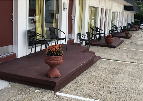 Amenities - Patios, View from the Mountain Tower, Bathhouse Row