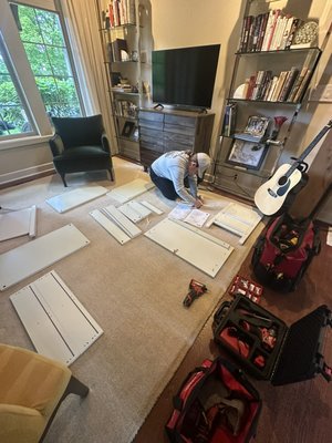 Furniture assembly. - Furniture assembly.