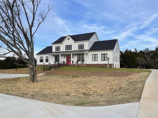 Custom Home - This is a custom home that was designed by Donegan Design. The house is 4500 Sq Ft - 3 Car Garage, 4 Bedrooms, 4.5 Baths Custom Home - This is a custom home that was designed by Donegan Design. The house is 4500 Sq Ft - 3 Car Garage, 4 Bedrooms, 4.5 Baths