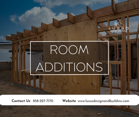 Room Additions - At Lusso Design and Build we take pride in being a full-service, one-stop-shop for all your room addition needs. As a reputable general contractor, we have the skillset and experience to handle every aspect of your project, from laying the foundation and raising the roof, to installing plumbing and electrical systems. This comprehensive approach not only ensures seamless integration of all components but also facilitates efficient communication and coordination, resulting in a smooth, stress-free remodeling experience for you. With Lusso, you have a dedicated team of professionals taking care of all the details, delivering a superior room addition that perfectly suits your lifestyle and enhances your home’s value. Room Additions - At Lusso Design and Build we take pride in being a full-service, one-stop-shop for all your room addition needs. As a reputable general contractor, we have the skillset and experience to handle every aspect of your project, from laying the foundation and raising the roof, to installing plumbing and electrical systems. This comprehensive approach not only ensures seamless integration of all components but also facilitates efficient communication and coordination, resulting in a smooth, stress-free remodeling experience for you. With Lusso, you have a dedicated team of professionals taking care of all the details, delivering a superior room addition that perfectly suits your lifestyle and enhances your home’s value.