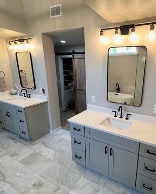 Vinings master bathroom remodel - This was a master bathroom remodel in the Vinings area. Vinings master bathroom remodel - This was a master bathroom remodel in the Vinings area.