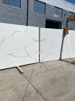 Quartz selection - Just some of the Calcutta Quartz  collection