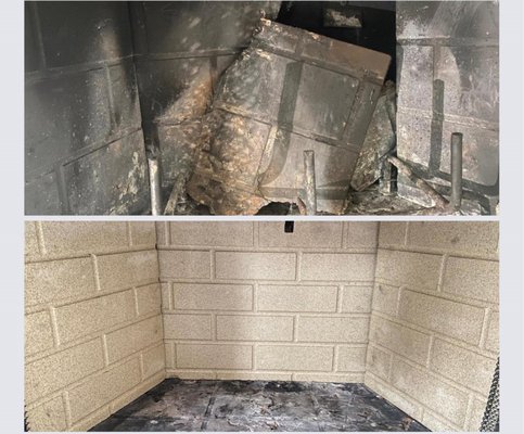 📣 Chimney makeover 📣 - ✅ Chimney sweep
✅ Replace all reflective panels
✅ Sealing all cracks 📣 Chimney makeover 📣 - ✅ Chimney sweep
✅ Replace all reflective panels
✅ Sealing all cracks