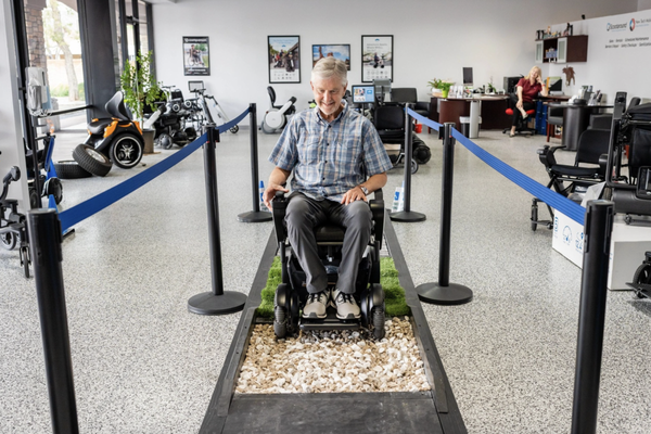 Test Drives - See which solution fits you, your home and your life! We understand that a mobility chair is important and an investment. We want you to know exactly what you’re getting and how it will fit you and your lifestyle.

Visit and Test Drive all our solutions at our new showroom OR contact us today, to schedule a convenient in-home Test Drive.